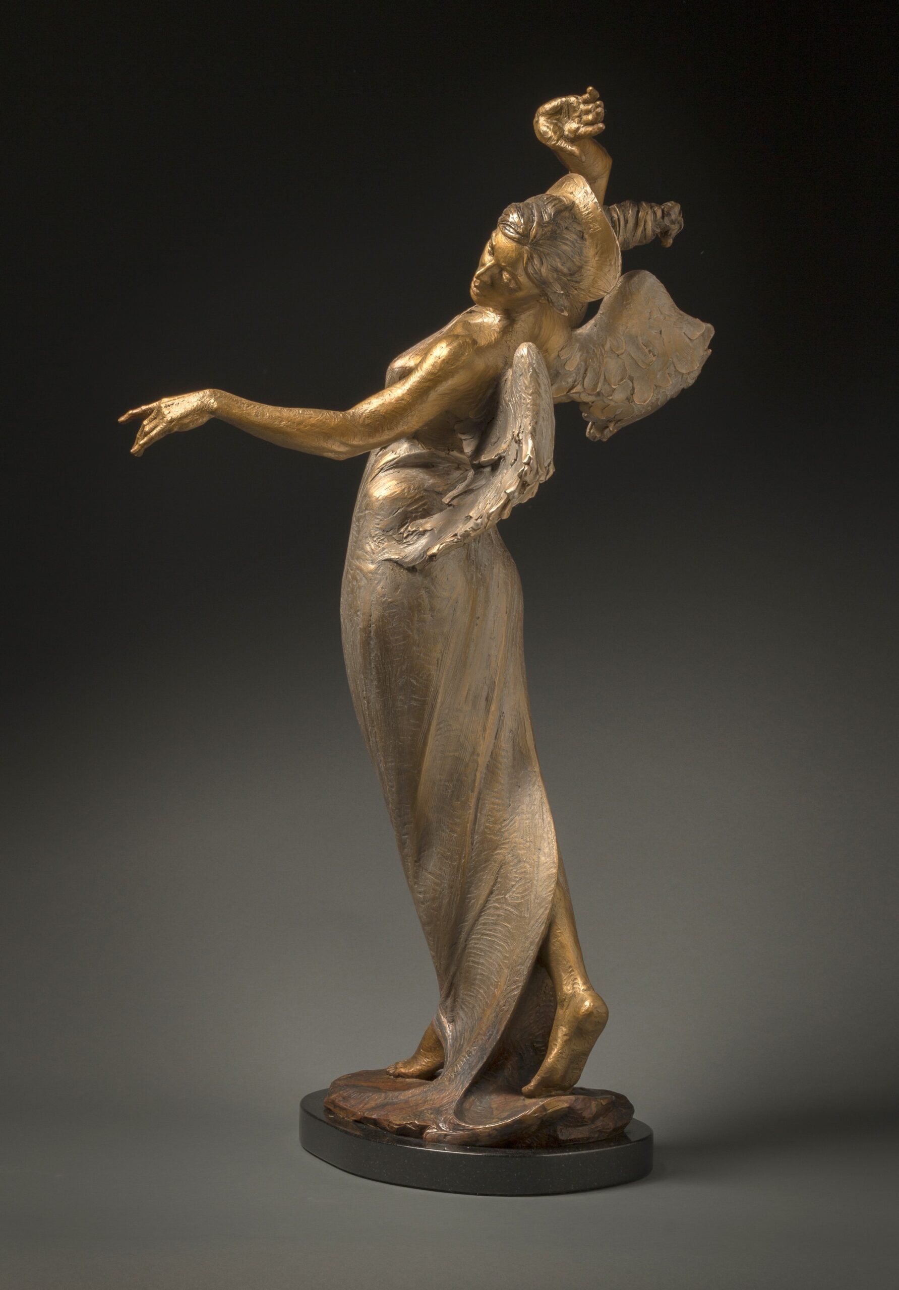 Angel Anchored In The Art Nouveau