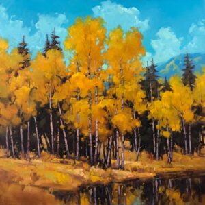 landscape painting by gregory stocks