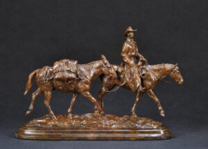 bronze sculpture by Tim Shinabarger