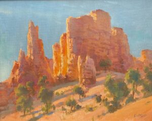 landscape painting by Mark Shasha