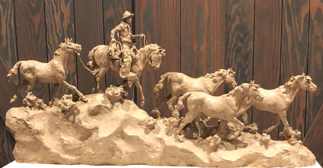 bronze sculpture by Scott Rogers