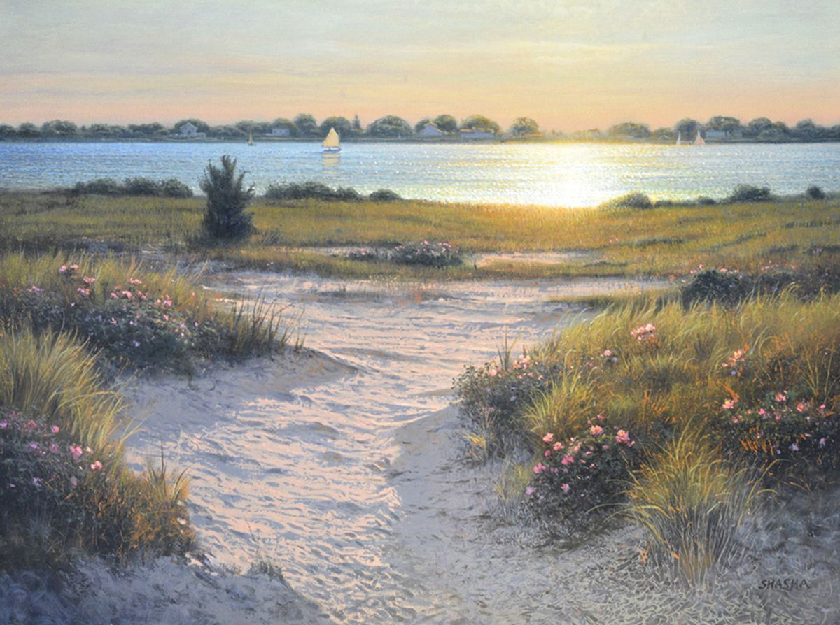 seascape painting by Mark Shasha