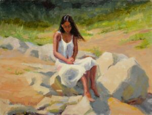 figural painting by William Schneider