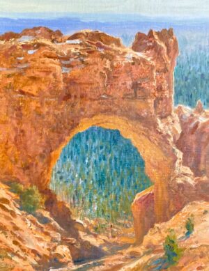 canyonscape painting by Mark Shasha