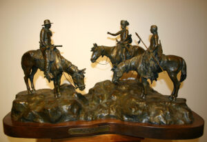 bronze sculpture by Scott Rogers