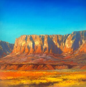 canyonscape painting by Gregory Stocks