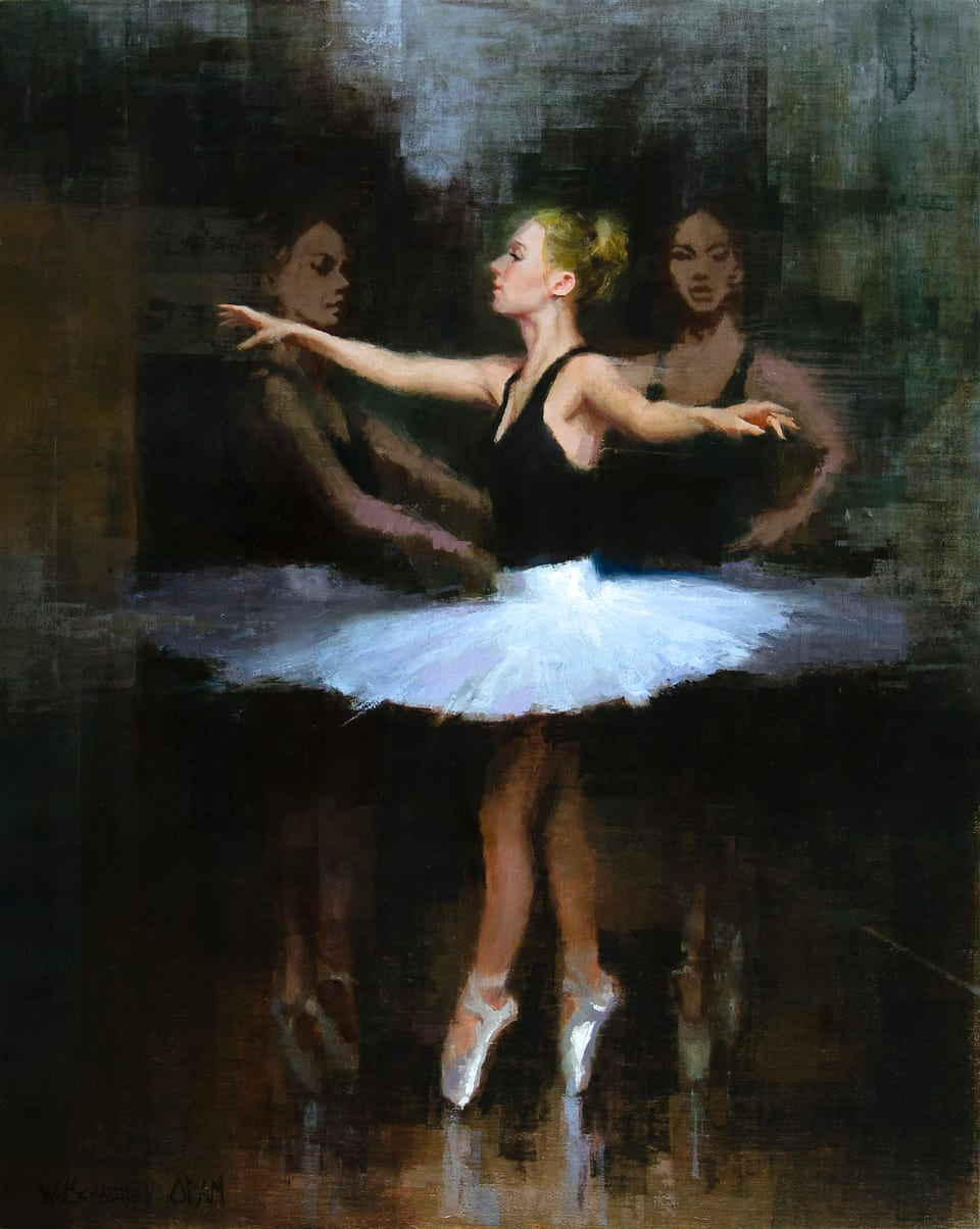 figural painting by William Schneider