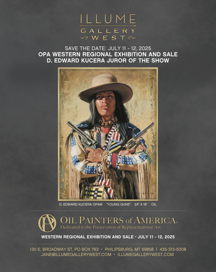 image of ad for OPA Western Regional Art Show