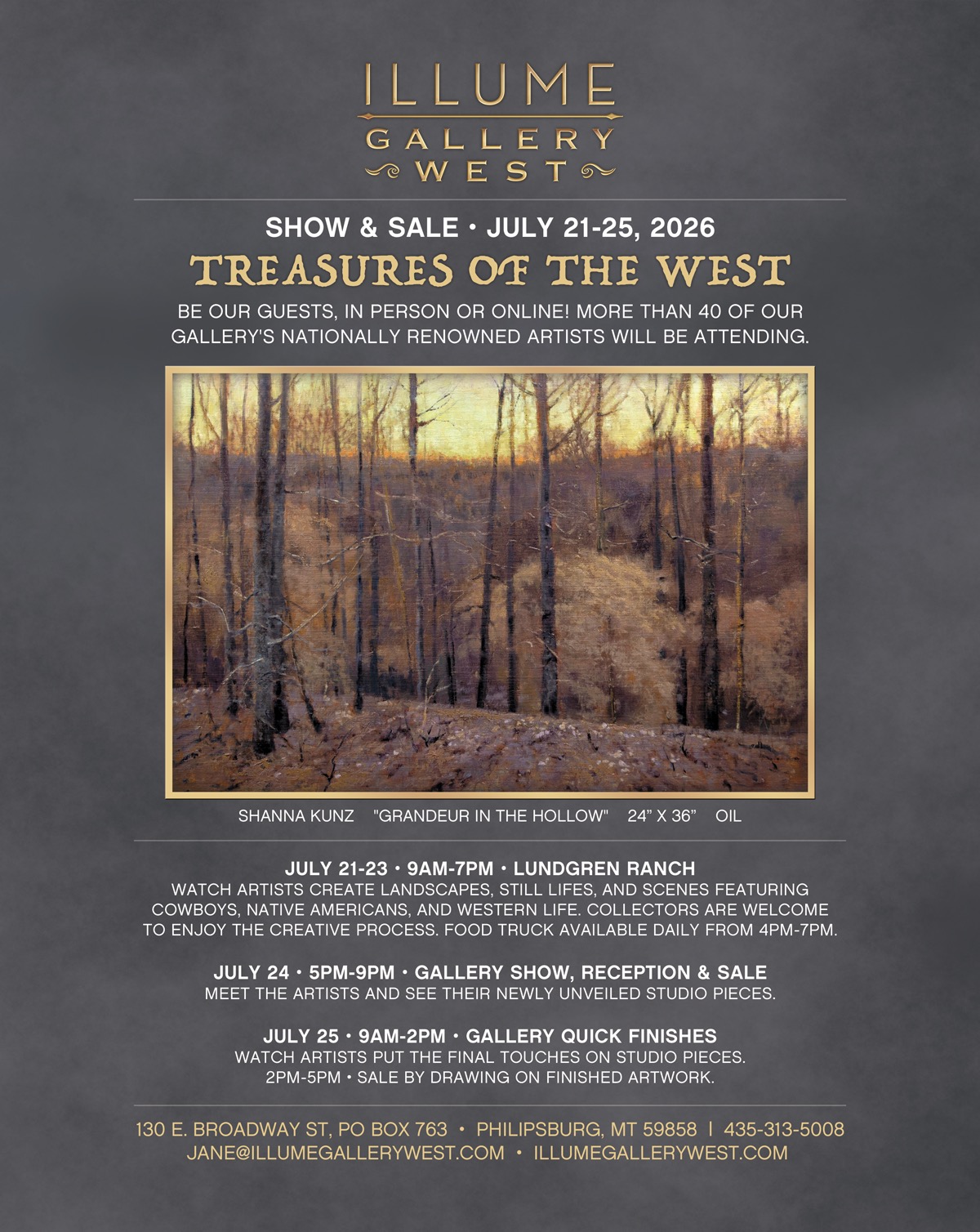 Ad for Treasures of the West in Western Art and Architecture